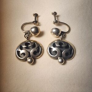 Taxco, Ana Maria Nunez De Brilanti Sterling Earrings